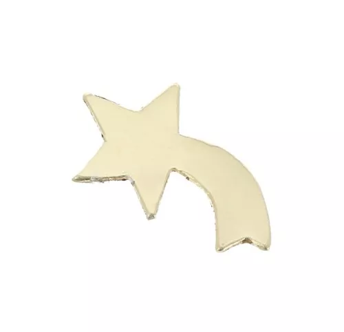 12mm Gold filled glue-on element - Shooting Star Left Side x1
