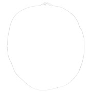 Forçat mesh choker 1 mm - Silver 925 x46 cm