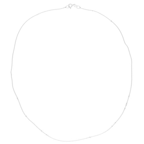 Forçat mesh choker 1 mm - Silver 925 x46 cm