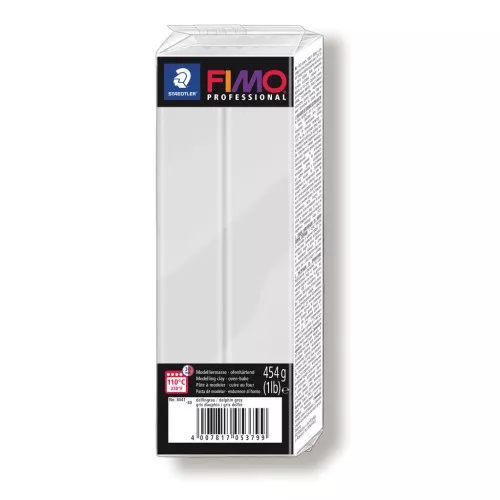 Polymer Clay Fimo Professional 454gr Dolphin Grey (n°080) x1