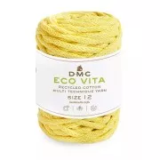 4mm DMC Eco Vita 12 Recycled cotton cord reel for macrame - Vanilla x55m