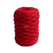 4mm DMC Eco Vita 12 Recycled cotton cord reel for macrame - Red x55m