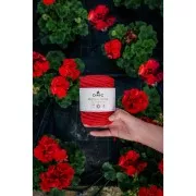 4mm DMC Eco Vita 12 Recycled cotton cord reel for macrame - Red x55m