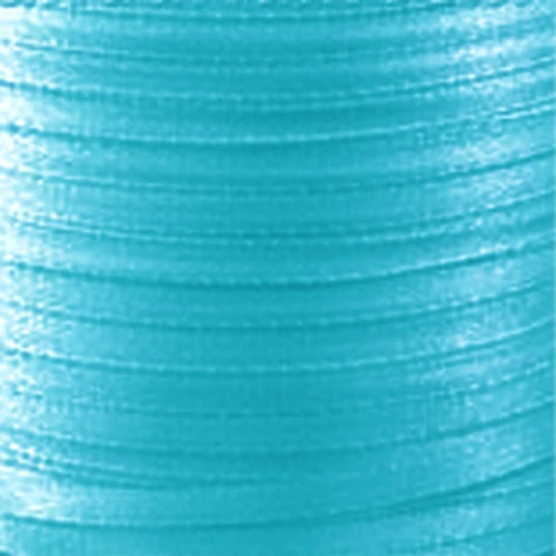 Satin ribbon 4 mm Turquoise x 5m