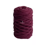 4mm DMC Eco Vita 12 Recycled cotton cord reel for macrame - Plum x55m