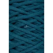 4mm DMC Eco Vita 12 Recycled cotton cord reel for macrame - Peacock Blue x55m