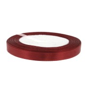 1àmm Satin Ribbon - Bordeaux x 20 m|raw }}