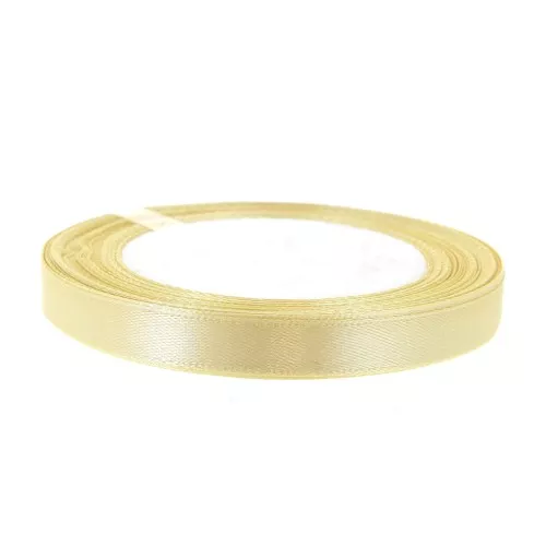 1àmm Satin Ribbon - Cream x 20 m