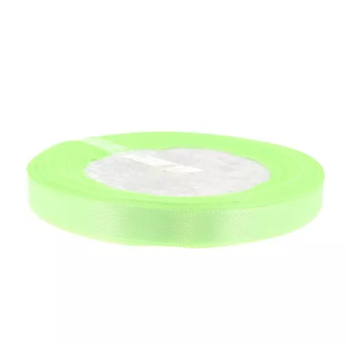 1àmm Satin Ribbon - Neon Green x 20 m