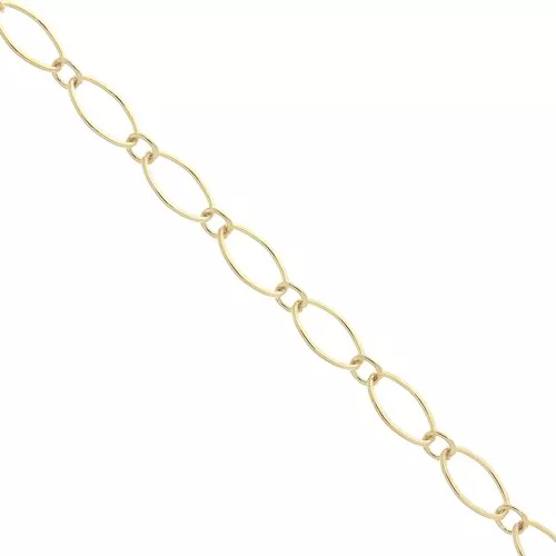 4mm Gold filled fancy mesh chain (1x1) x 50cm