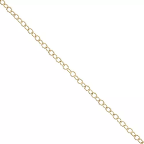 1.9mm Gold filled Round cable chain x 50cm