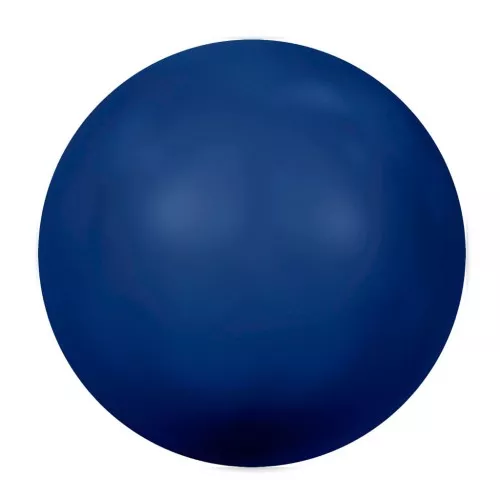 6mm PureCrystal 5817 Cabochon - Dark Lapis Pearl x1