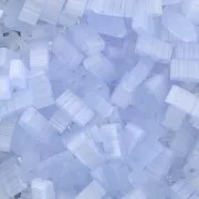 5x2.3x1.9mm Miyuki Half Tila Beads - HTL-2562 - Silk Pale Blue x10g