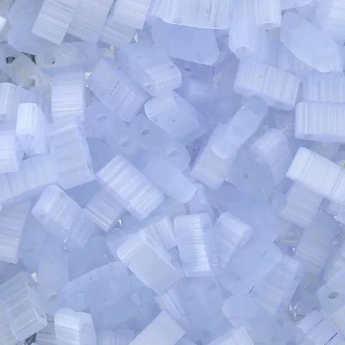 Miyuki Half Tila Beads 5x2.3x1.9mm HTL-2562-1 - Silk Pale Blue x10g