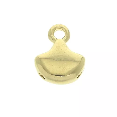 10x7.5mm Gold Plated Karavos Cymbal ending for Ginko Duo x1