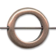 Ring 16mm Old copper tone x1|raw }}