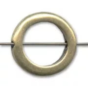 Ring 16mm bronze tone x1