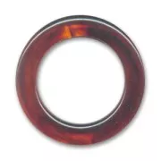 Ring 40mm Imitation amber x1