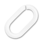 Open ring 42mm White x1|raw }}