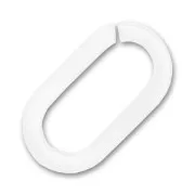 Open ring 42mm White x1