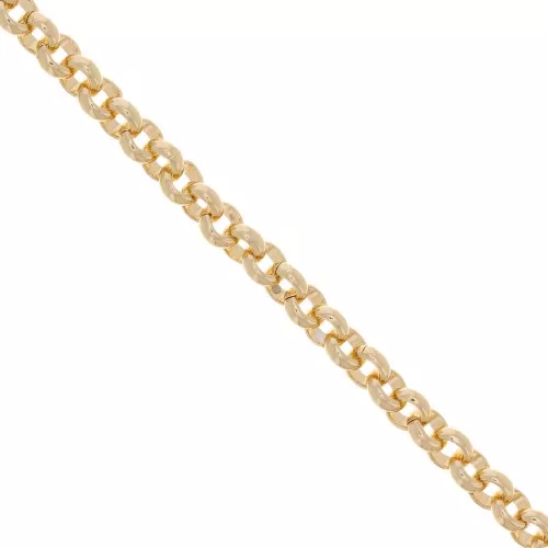 Belcher chain Aluminium Chain 7.5mm Gold tone x1m