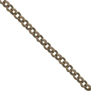 Chain Jaseron links 3.5mm Bronze tone x1m