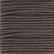 Cotton waxed cord 2mm Brown x5 m