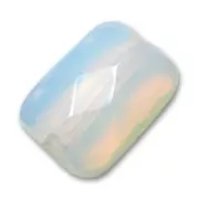 Bead Moonstone (imitation) Rectangle with facets 14x10mm x1