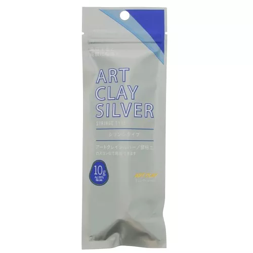 Art Clay Silver New Formula filled syringe without tip x10g