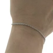 3.1mm Stainless Steel 316L cable mesh chain x1m