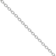 Forçat 1.5 mm filetted stainless steel chain 316L x1m|raw }}