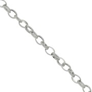 3mm Stainless Steel 316L Belcher chain x1m