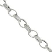 3mm Stainless Steel 316L Belcher chain x1m