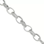 3mm Stainless Steel 316L Belcher chain x1m