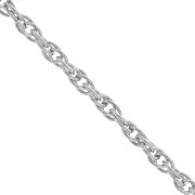 1.5mm Stainless Steel 316L Rope Mesh Chain x1m 