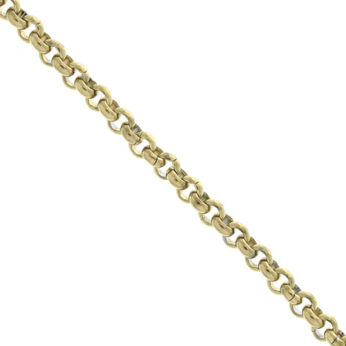Belcher chain 2.3 mm Stainless Steel 316L Gold Chain x50cm