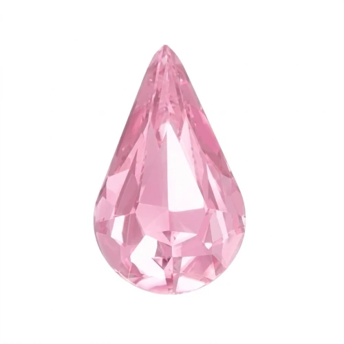 PureCrystal Pear 4300 10x6mm Light Rose
