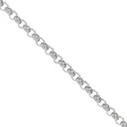 2.2mm Stainless Steel 316L Belcher chain x1m