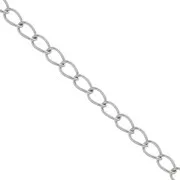 2.5mm Stainless Steel 316L Rombo mesh chain x1m