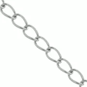 2.5mm Stainless Steel 316L Rombo mesh chain x1m