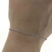 2.5mm Stainless Steel 316L Rombo mesh chain x1m