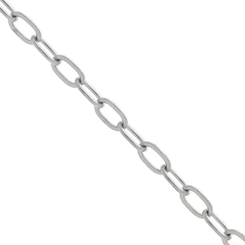 2.6mm Stainless Steel 316L Rectangle cable mesh chain x1m