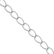 3.5mm Stainless Steel 316L Rombo mesh chain x1m