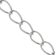 3.5mm Stainless Steel 316L Rombo mesh chain x1m