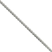 0.9mm Stainless Steel 316L Englsih flat mesh chain x1m