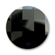 PureCrystal 2035 Flat Back Stone 6mm Jet|raw }}