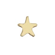 5.5mm Gold filled glue-on element - Star x1