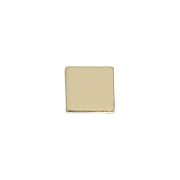 4.6mm Gold filled glue-on element - Square x1|raw }}