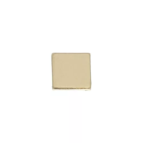 4.6mm Gold filled glue-on element - Square x1