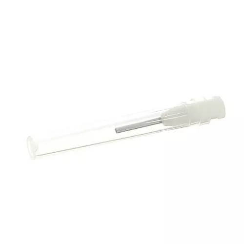 1mm Needle for syringe silver solder finish x1